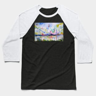 SPACE SHUTTLE TAKING OFF Baseball T-Shirt